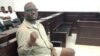 Luther “King” Campos, activista angolano no tribunal, Luanda, Angola