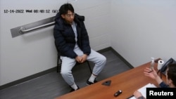 Xiaolei Wu, warga asal China dan mahasiswa di Berklee College of Music di Boston, hadir dalam wawancara dengan FBI di Chelsea, Massachusetts, pada 14 Desember 2022. ( Foto: U.S. Attorney’s Office for the District of Massachusetts/Handout via Reuters)