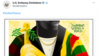 Partial screenshot of a recent social media post by the U.S. Embassy in Zimbabwe.