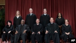 Juízes do Supremo Tribunal dos Estados Unidos, 7 outubro 2022. 