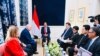 Presiden Joko Widodo menerima CEO Freeport McMoran, Ricard Adkerson, di Hotel Waldorf Astoria, Washington DC, Senin (13/11). (Setpres RI)