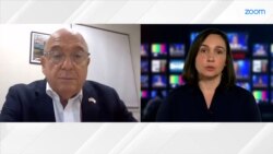 I dërguari i posaçëm i Kryeministrit britanik për Ballkanin Perëndimor, Stuart Peach në një intervistë për Zërin e Amerikës 