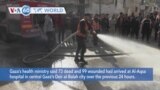 VOA60 World - Israel hit targets in south Gaza and across its border with Lebanon
