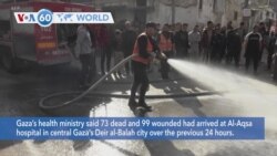 VOA60 World - Israel hit targets in south Gaza and across its border with Lebanon
