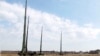 The Palantin-K EW systems are parked during a rehearsal in Voronezh region, Russia. Sept. 19, 2021.(Russian Defense Ministry Press Service via AP)