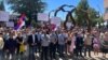 Protestë e serbëve kundër hapjes së urës kryesore mbi lumin Ibër në Mitrovicë