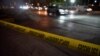 Garis polisi terpasang di area di mana seorang Jaksa Ekuador, Cesar Suarez, dibunuh di Guayaquil, Ekuador, pada 17 Januari 2024. (Foto: Reuters/Vicente Gaibor)