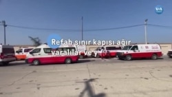 Refah Sınır Kapısı ağır yaralılar ve yabancı pasaportluların tahliyesi için açıldı 