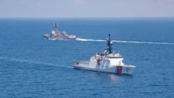 中國在台灣島附近軍演後 美艦再次穿越台灣海峽