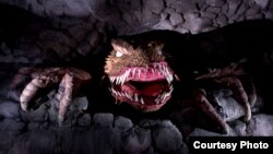The 13th Gate is in a huge warehouse that was a brick foundry 150 years ago. There are 13 frightening realms that include monsters. (13th Gate) 