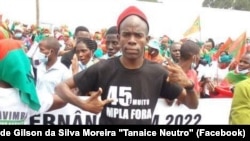 Gilson da Silva Moreira "Tanaice Neutro", ativista angolano