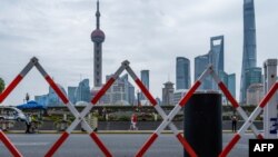 從上海外灘遙望陸家嘴。