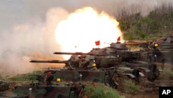 Taiwan Han Kuang exercises
