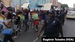 Manifestação da sociedade civil, Cabo Verde, Praia, 19 Agosto 2022