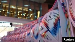 A general view of the Hamad International Airport ahead of FIFA 2022 Worldcup, in Doha, Qatar, Nov. 2, 2022.