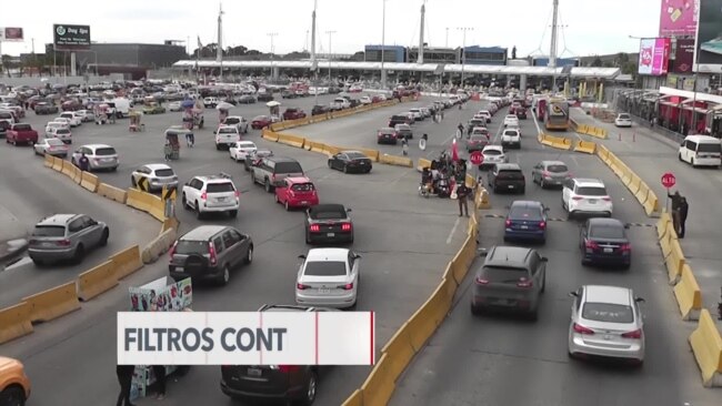 Filtros de agentes mexicanos cerca de la frontera generan controversia