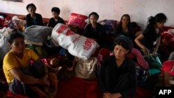 စစ်ဘေးရှောင် ရှမ်းပြည်တွင်း ဒုက္ခသည်များ (ဓါတ်ပုံ၊ သြဂုတ် ၂၅ ၊ ၂၀၁၉ )