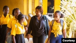 Facia Boyenoh Harris, salah satu pendiri Paramount Young Women Initiative yang dibuat untuk memberikan dukungan kepada para murid di Monrovia, Liberia. Harris menjadi salah satu penerima penghargaan International Women of Courage Award 2022. (Foto: Courtesy/John Healey)
