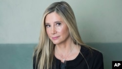 Actress Mira Sorvino poses for a portrait in New York, Nov. 5, 2018.