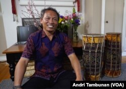 Dewa Putu Berata, UC Berkeley Gamelan Lecturer (Foto: Andri Tambunan)