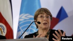 Komisaris Tinggi PBB urusan Pengungsi, Michelle Bachelet. (Foto: dok). 