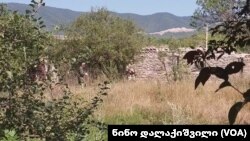 რუსი მესაზღვრეები გუგუტიანთკარს ღობავენ. 2019 წლის 8 აგვისტო