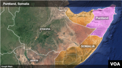Puntland, Somalia. The region of Bari is the tip of Puntland.