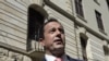 John Steenhuisen, the leader of South African main political opposition party, the Democratic Alliance (DA), arrives ahead of the State of the Nation address by Cyril Ramaphosa, the President of South Africa, in Cape Town on Feb 13, 2020