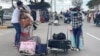 Passengers arriving from Tigray are greeted by relatives at the Bole International Airport in Addis Ababa, Dec. 28, 2022. 