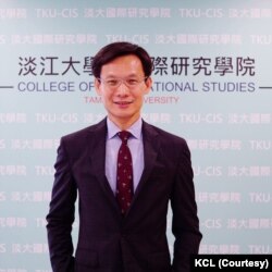 位於台北的淡江大學歐洲研究所副教授張福昌(照片提供:張福昌)