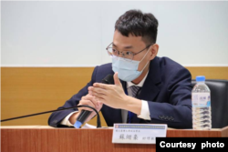 位於台北的台灣大學政治學系助理教授蘇翊豪(照片提供:蘇翊豪)。