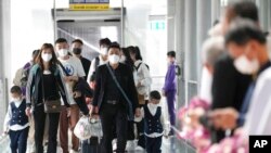 中國遊客抵達泰國國際機場。（2023年1月9日）