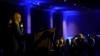 Democratic Congresswoman Ilhan Omar speaks to supporters at an election night party after winning reelection early Wednesday morning, Nov. 9, 2022, in St. Paul, Minnesota.