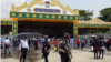 နေပြည်တော် မြို့တော်ဝန်မဏ္ဍပ် သင်္ကြန်အကျနေ့မြင်ကွင်း (ဧပြီ ၁၄၊ ၂၀၂၂/ဗွီအိုအေမြန်မာဌာန)