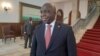 Tete António, ministro das Relações Exteriores de Angola, à saída do encontro com o Presidente são-tomense, São Tomé, 4 Outubro 2022