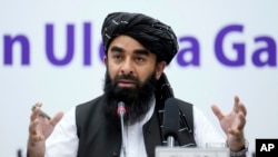 ذبیح الله مجاهد، سخنگوی حکومت طالبان