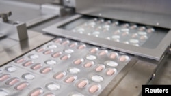 Pfizer's coronavirus disease (COVID-19) pill Paxlovid is packaged in Ascoli, Italy, in this undated image obtained by Reuters on Nov. 16, 2021.