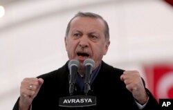 Presiden Turki Recep Tayyip Erdogan.