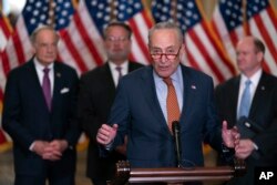 美國會民主黨籍參議院多數黨領袖查克·舒默（Chuck Schumer）