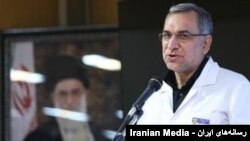 بهرام عین‌اللهی، وزیر بهداشت درمان و آموزش پزشکی. 