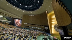 Assembleia Geral das Nações Unidas (Foto de Arquivo)