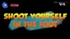 一分钟美语--Shoot Yourself in the Foot