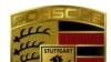 The Porsche brand logo.