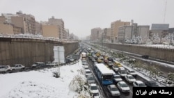 تهران برفی