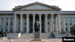 FILE - The U.S. Treasury Department is tasked with doling out federal coronavirus relief to help Native American tribes stay afloat. Now it's the target of a lawsuit filed by several tribes.