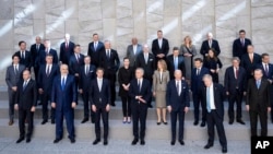 Foto de família dos líderes da NATO, Bruxelas, 23 Março 2022