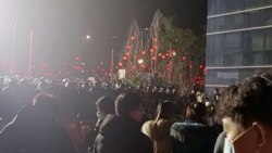 重慶核酸藥廠工人抗議欠薪及解僱與警察爆發衝突
