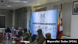 Zimbabwe and Botswana Prison Services officials during a recent meeting in Gaborone