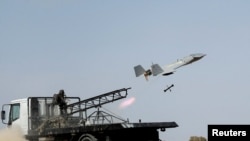 IRAN-MILITARY/DRILL-DRONES