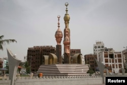 Pemandangan gedung-gedung tua di pusat kota Laut Merah, Jeddah. (Foto: Reuters)